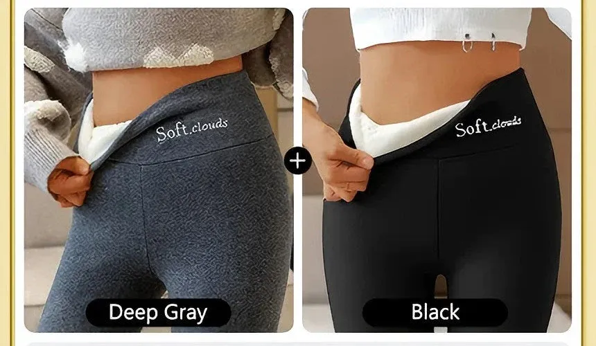 Black Friday 50% OFF - 🎁 Cloudy Fleece Lined Leggings