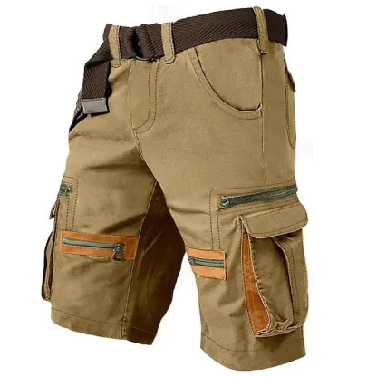 HomyJoy Men's Multi Pocket Cargo Shorts