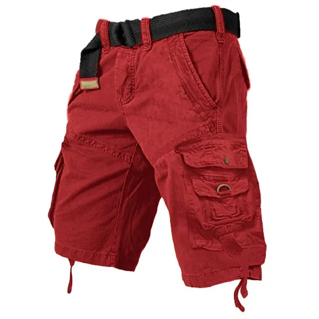 Men's Cargo Shorts Multi Pockets Cargo Shorts