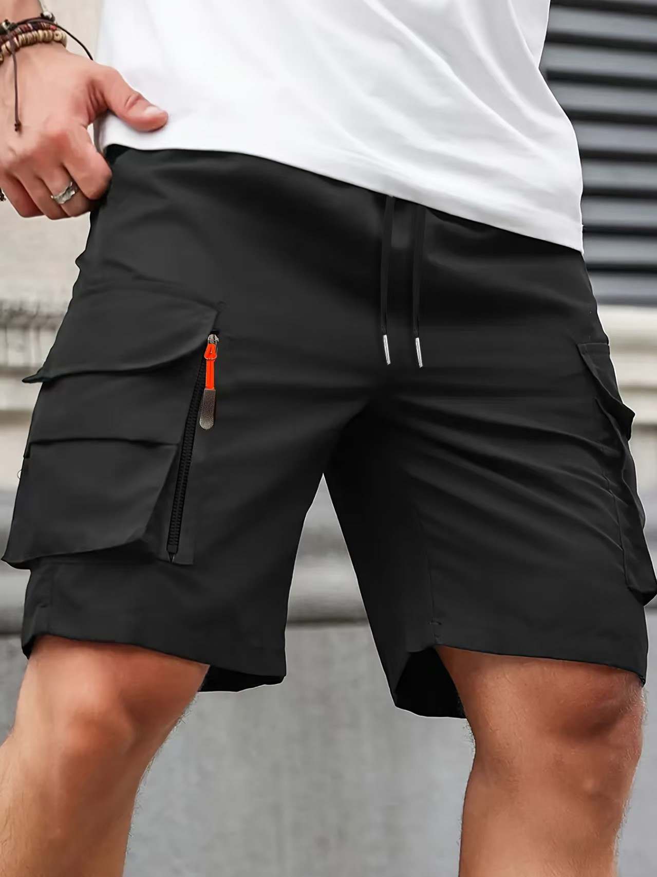 Men's Cargo Shorts – Multi-Pocket, Outdoor & Casual