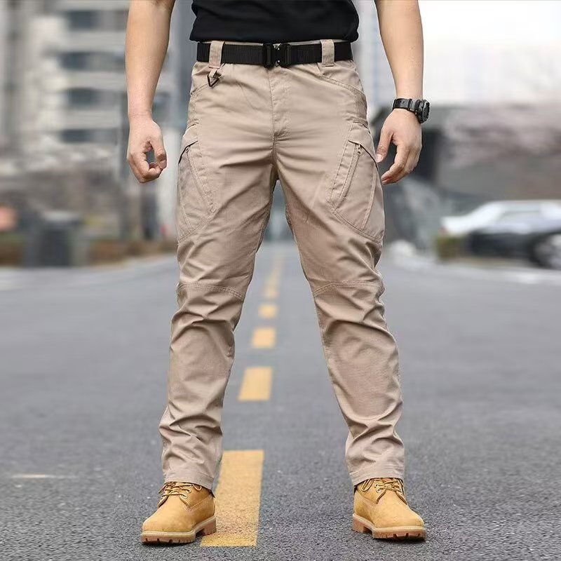 Men's Multi-Pocket Tactical Cargo Work Pants
