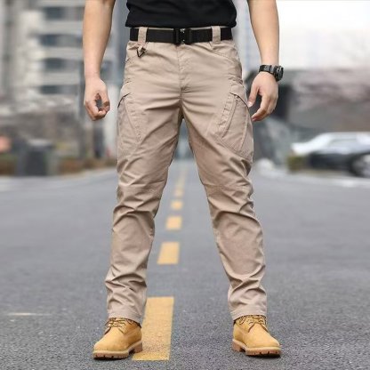 Men's Multi-Pocket Tactical Cargo Work Pants