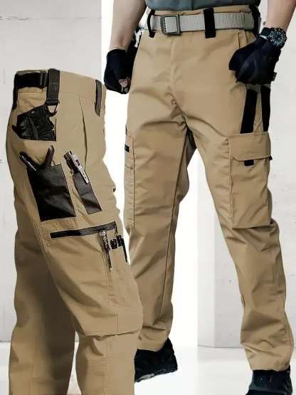 Men's Tactical Cargo Pants | Multi-Pocket Outdoor Work Pants