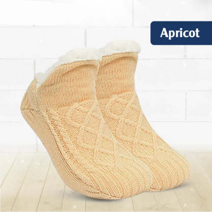 Fleece-Lined Non-Slip Thermal Slippers Socks-Buy 2 Pcs Get Free Shipping