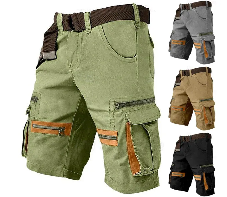 HomyJoy Men's Multi Pocket Cargo Shorts
