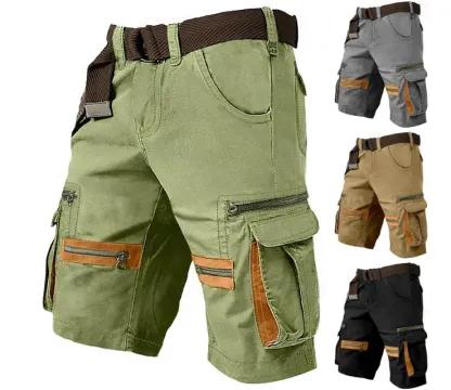 HomyJoy Men's Multi Pocket Cargo Shorts