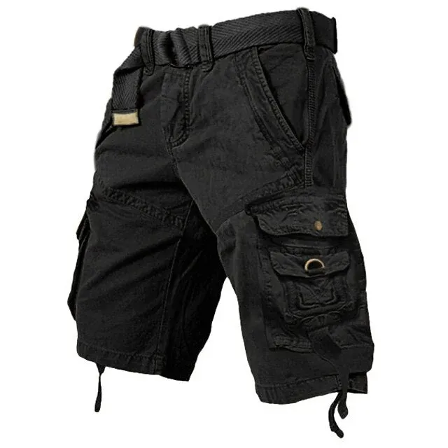 Men's Cargo Shorts Multi Pockets Cargo Shorts