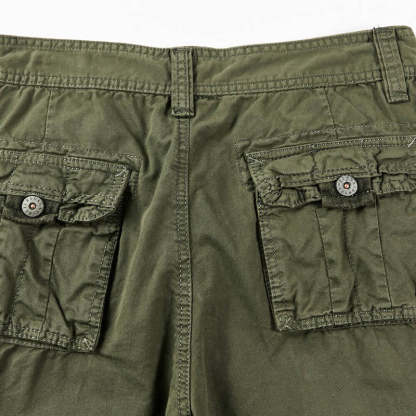 Overalls Multi-pocket Plus Size Five-point Men's Beach Shorts