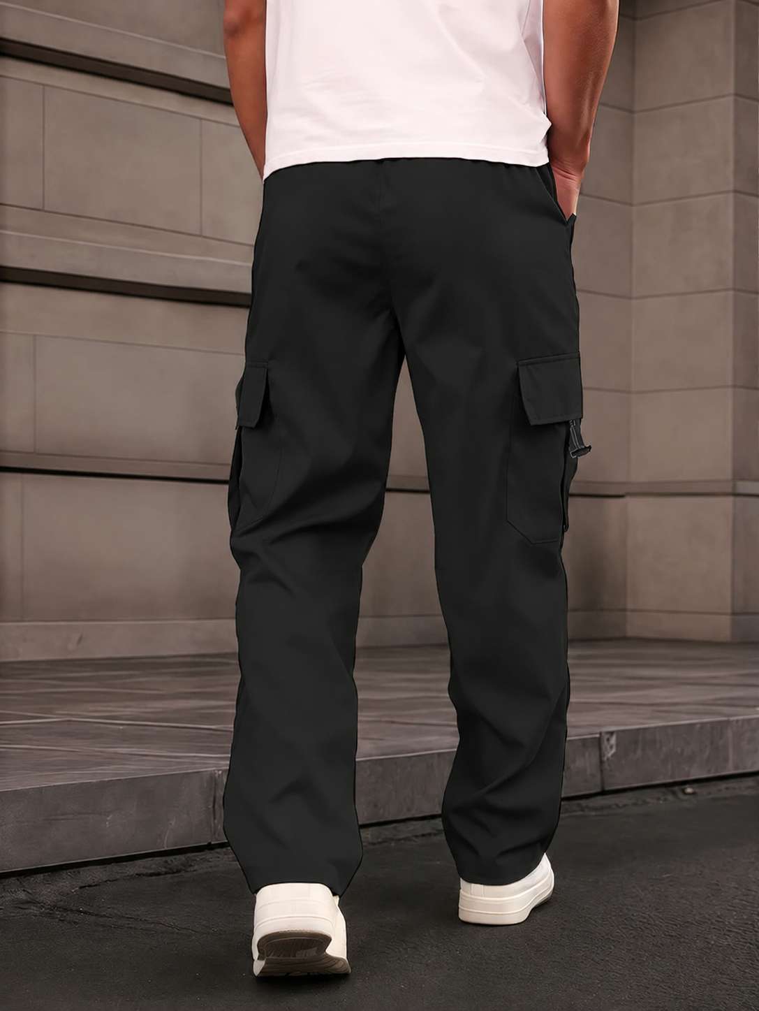 Men’s Cargo Pants For All-Season Daily Wear | Straight-Leg | Slim Fit | Multicolor Pocket