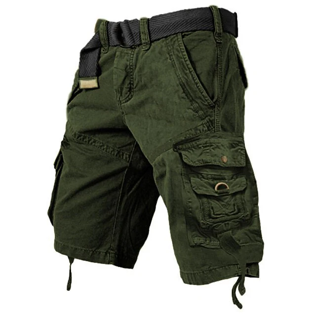 Men's Cargo Shorts Multi Pockets Cargo Shorts