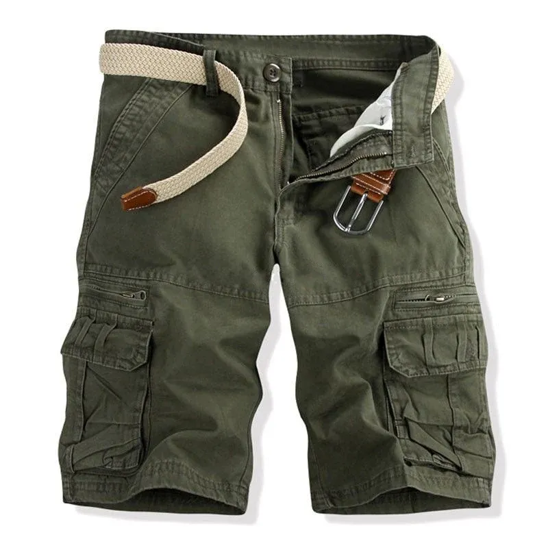 Men's Cargo Multi Pocket Cotton Shorts-Buy 2 Pcs Enjoy Free Shipping