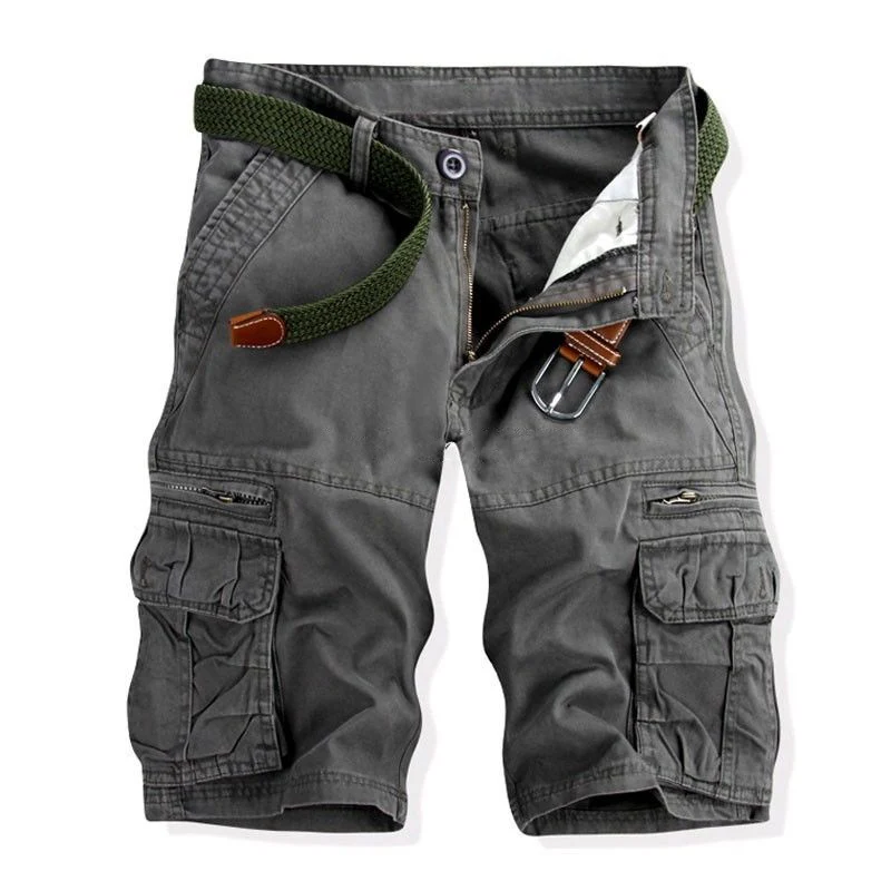 Men's Cargo Multi Pocket Cotton Shorts-Buy 2 Pcs Enjoy Free Shipping