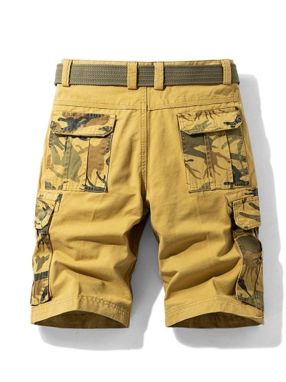 HomyJoy Men's Cargo Shorts Camouflage Pants