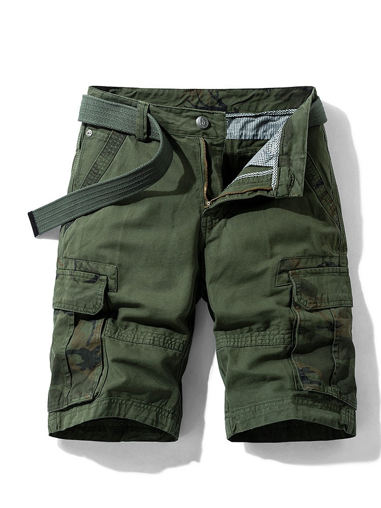 HomyJoy Men's Cargo Shorts Camouflage Pants