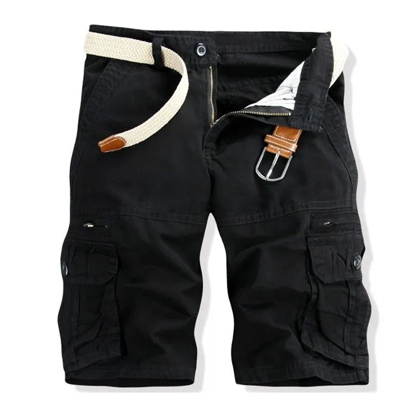 Men's Cargo Multi Pocket Cotton Shorts-Buy 2 Pcs Enjoy Free Shipping