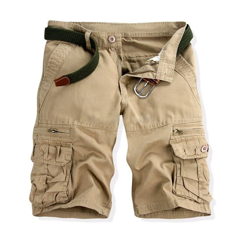 Men's Cargo Multi Pocket Cotton Shorts-Buy 2 Pcs Enjoy Free Shipping