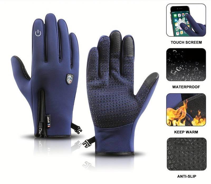 Black Friday 50% OFF - 🎁Sport Rechargeable Heated Electric touchscreen Gloves