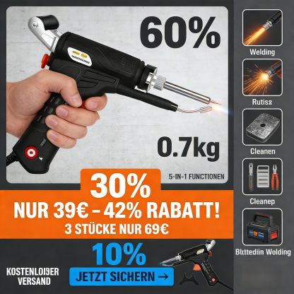  【90 ℃-480 ℃ einstellbar】 Handheld-Laserschweißmaschine