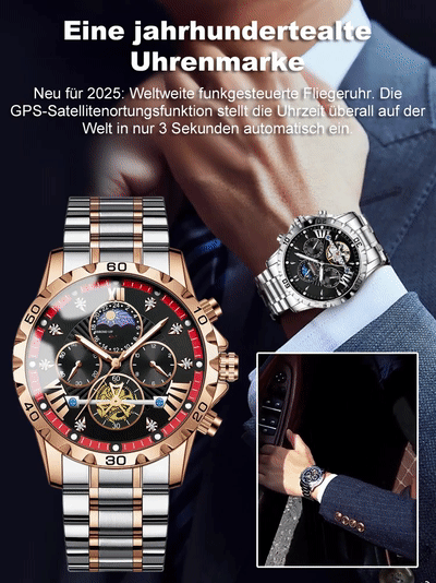 【Von Matthias Reim empfohlen👍】Hochwertige Tourbillon Uhr