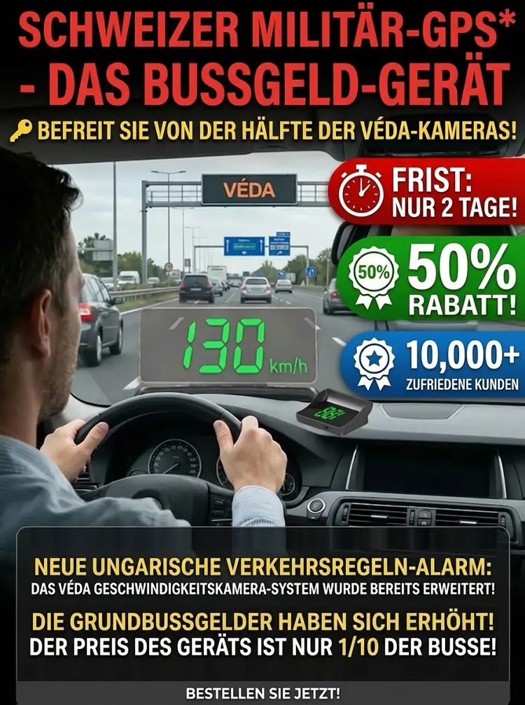 HUD-Fahrzeug-GPS-Digitaltacho