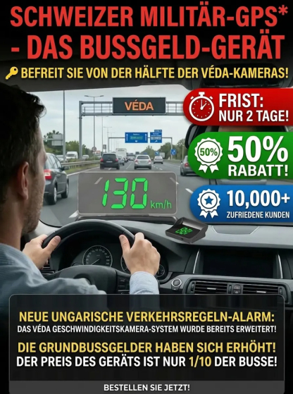 HUD-Fahrzeug-GPS-Digitaltacho
