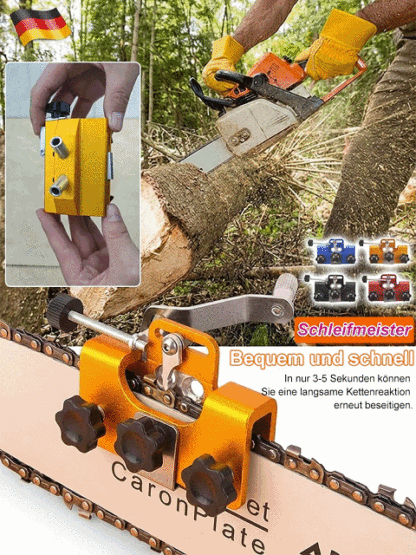 [FLASH-SALE] Profi-Kettenschärfer: In 2 Min. schärfen – Ganz ohne Strom