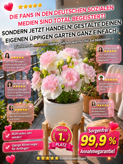 [Keimt innerhalb von 7 Tagen] Gemischtfarbige Samen der gefüllten Lisianthus