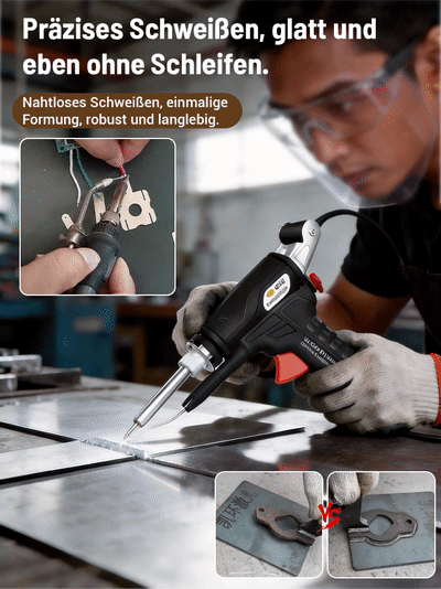 90-480 Grad Celsius einstellbares tragbares Laserschweißgerät 899A Schwarz