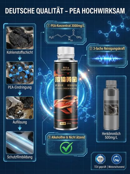 Benzin- und Dieseleinspritzdüsenreiniger