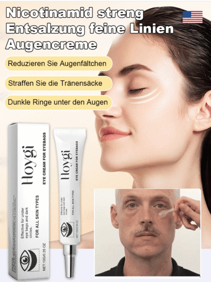 Nicotinamid streng Entsalzung feine Linien Augencreme