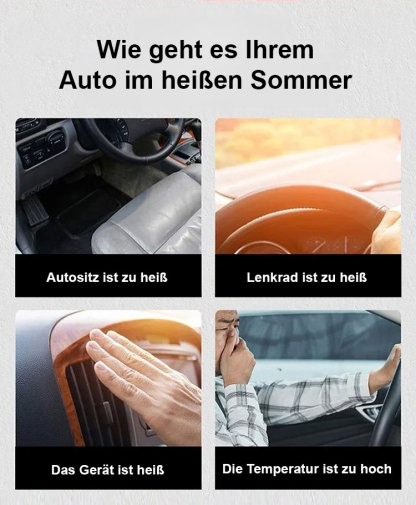 【1-Sekunden-Sonnenschutz】Faltbarer Auto-Sonnenblendschutz