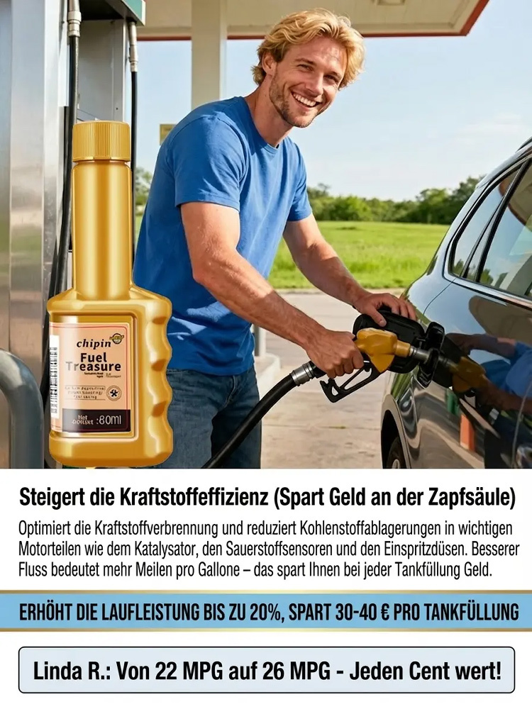 Kraftstoffspar Additiv | Motor Reiniger & Spritsparer