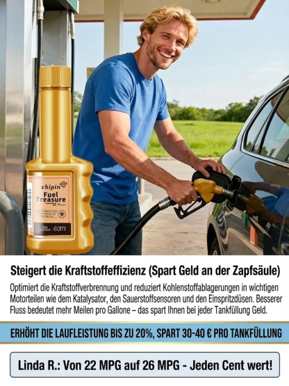 Kraftstoffspar Additiv | Motor Reiniger & Spritsparer