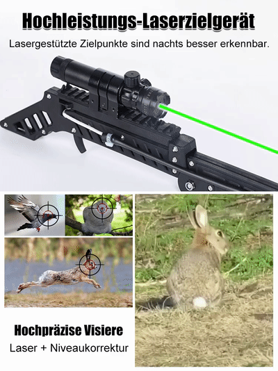 [Zeitlich begrenztes Angebot zum halben Preis] Faltbare Steinschleuder