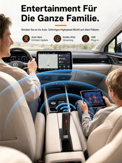 Auto‑WLAN‑Router für Europa – Keine Ausfälle mehr in Tunneln & auf der Autobahn