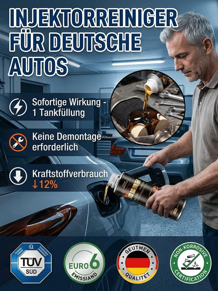 Benzin- und Dieseleinspritzdüsenreiniger