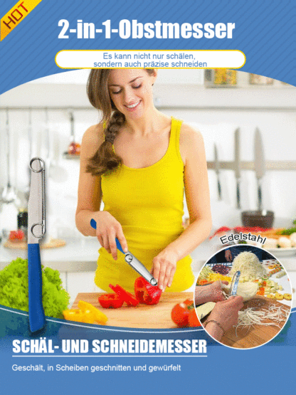 2-in-1 Obstmesser