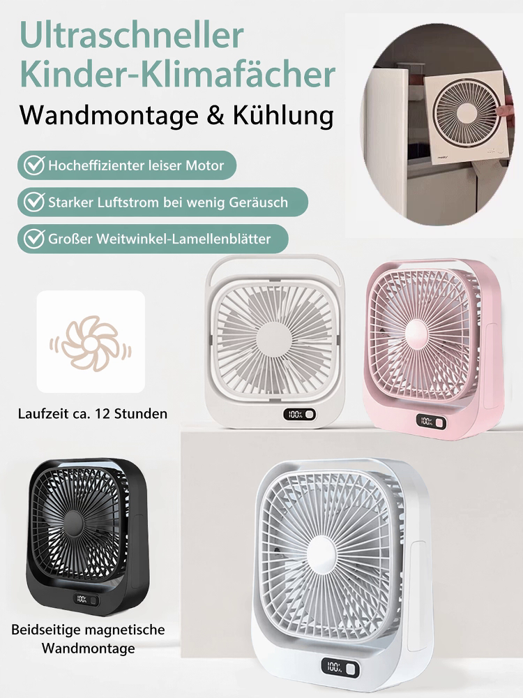 🔥 Endlich Schluss mit Schwitzen! Der neue Magnet-Ventilator – 50% günstiger! 🔥