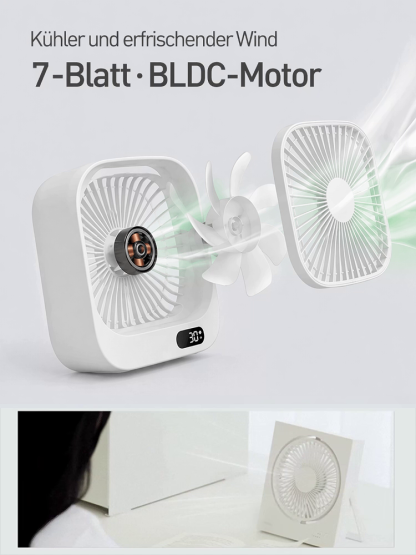 🔥 Endlich Schluss mit Schwitzen! Der neue Magnet-Ventilator – 50% günstiger! 🔥
