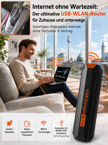 Auto‑WLAN‑Router für Europa – Keine Ausfälle mehr in Tunneln & auf der Autobahn