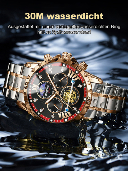 【Von Matthias Reim empfohlen👍】Hochwertige Tourbillon Uhr