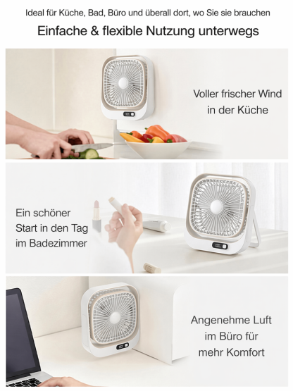 🔥 Endlich Schluss mit Schwitzen! Der neue Magnet-Ventilator – 50% günstiger! 🔥