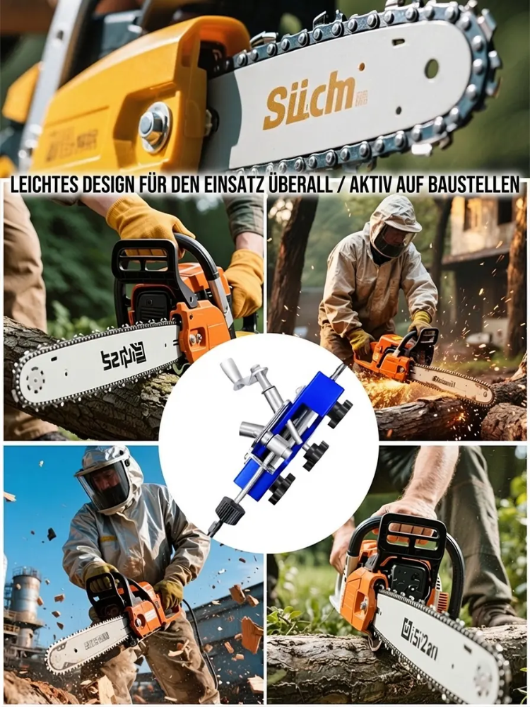 [FLASH-SALE] Profi-Kettenschärfer: In 2 Min. schärfen – Ganz ohne Strom