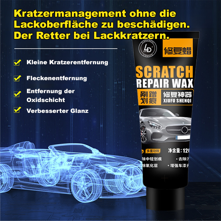 【Ultimativer Kratzer-Entferner✨】Universelles Autoreparaturwachs