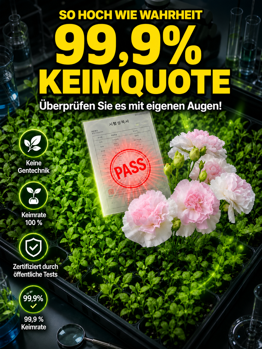 [Keimt innerhalb von 7 Tagen] Gemischtfarbige Samen der gefüllten Lisianthus