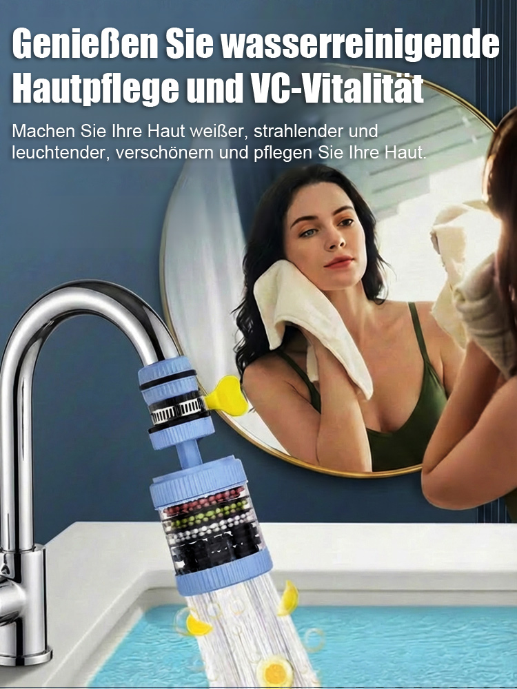 Sechs-stufiger Wasserhahnfilter für den Hausgebrauch