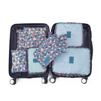 6 pieces travel luggage storage bag set