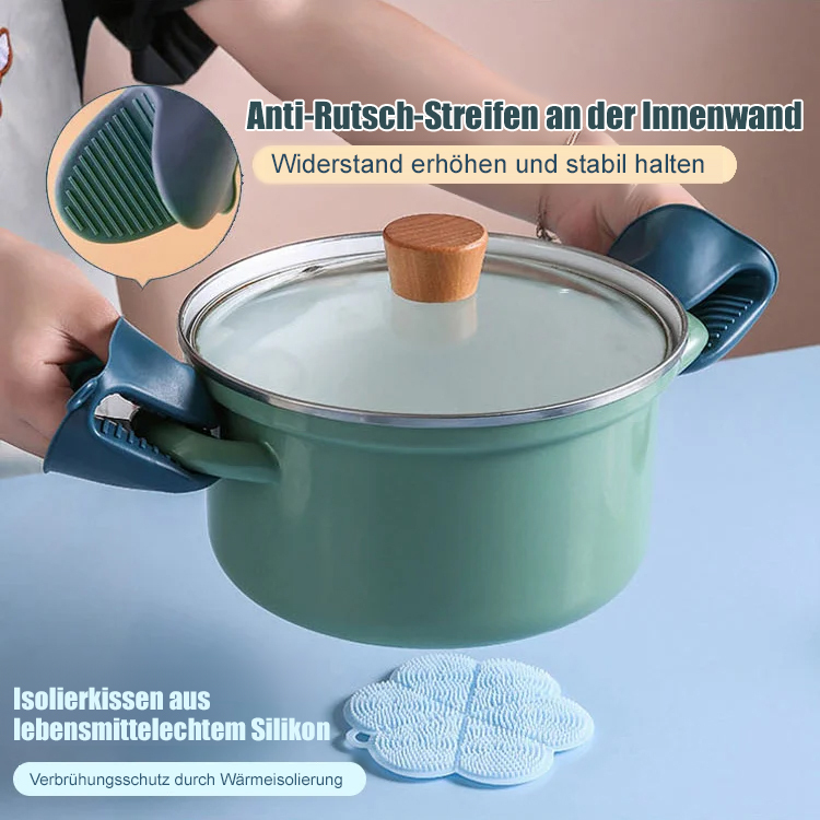 【Verhindert verbrannte Hände】Küchenschüsselgreifer-Set