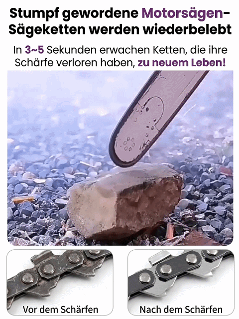 [FLASH-SALE] Profi-Kettenschärfer: In 2 Min. schärfen – Ganz ohne Strom