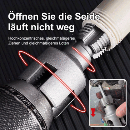 Innen- und außenintegrierter Präzisions-Gewindebohrer.